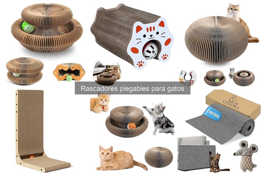 Comparativa de los Mejores Rascadores Plegables para Gatos