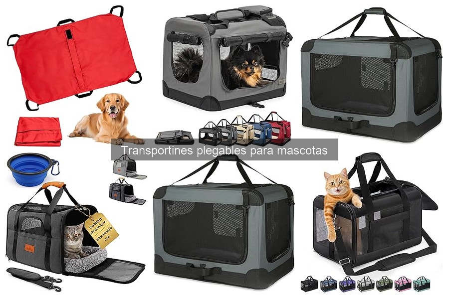 Comparativa de materiales en transportines plegables para mascotas
