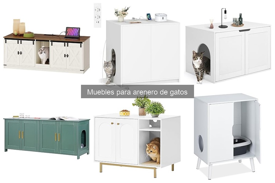 Comparativa de Muebles para Arenero de Gatos: Opiniones