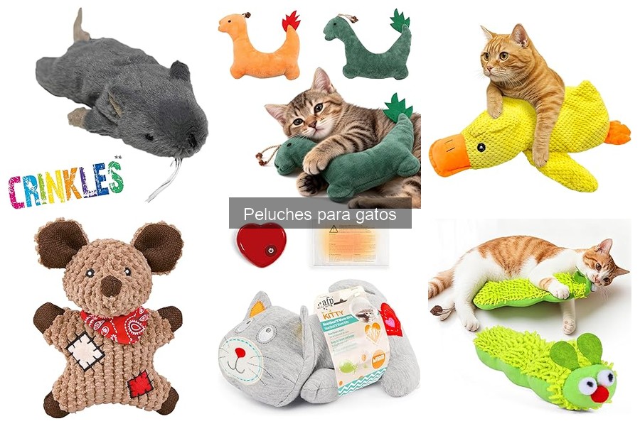 Comparativa de Peluches para Gatos: Mejores Marcas y Precios