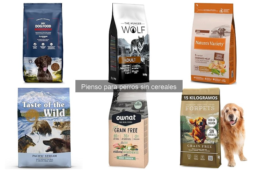 Comparativa de pienso para perros: sin cereales vs con cereales