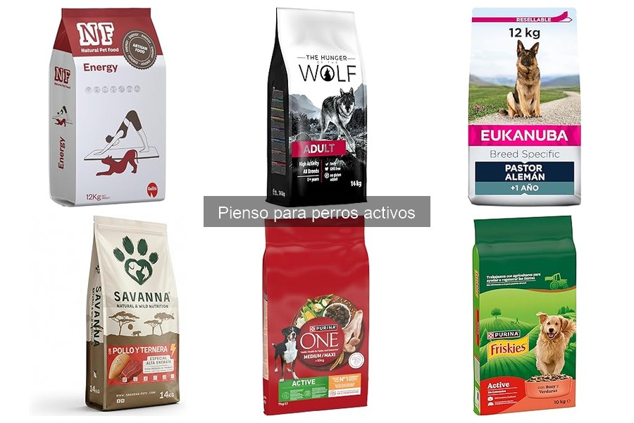Comparativa de Piensos para Perros Activos: Mejores Marcas