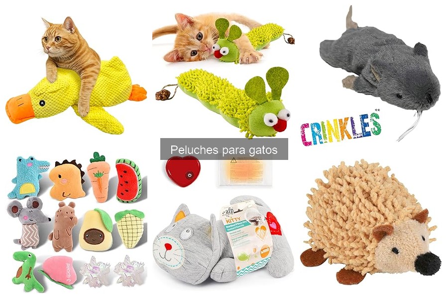 Comparativa de precios de peluches para gatos
