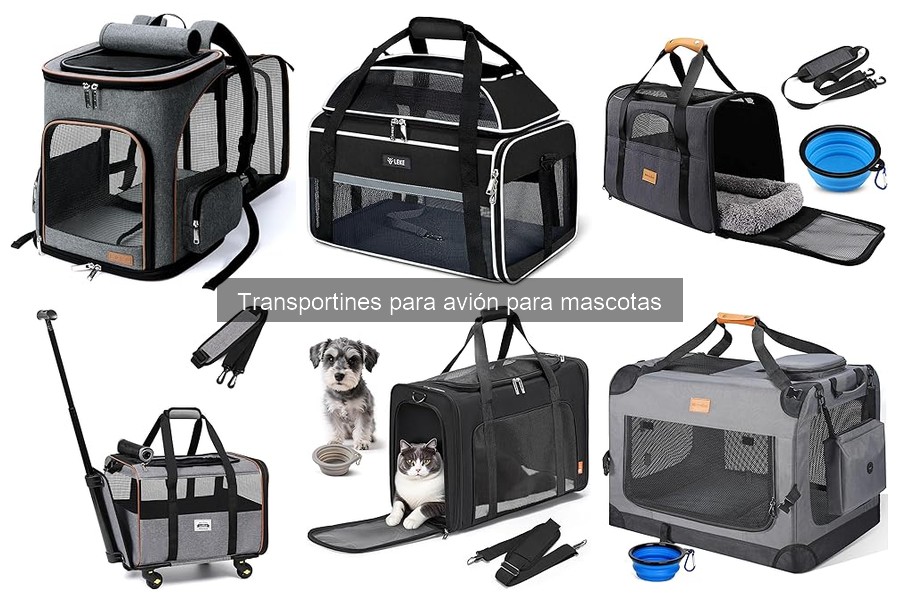 Comparativa de precios de transportines para avión para mascotas