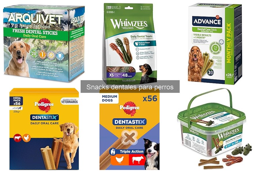 Comparativa de Snacks Dentales para Perros: Mejores Marcas