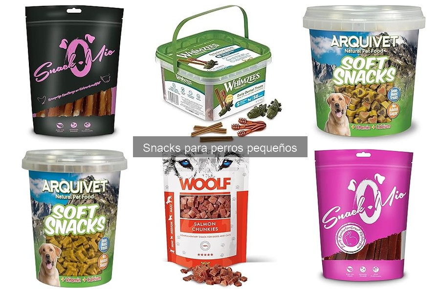 Comparativa de Snacks Naturales vs Comerciales para Perros Pequeños