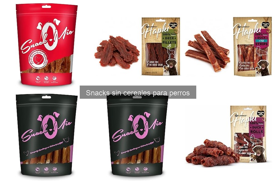 Comparativa de Snacks para Perros: Con vs Sin Cereales