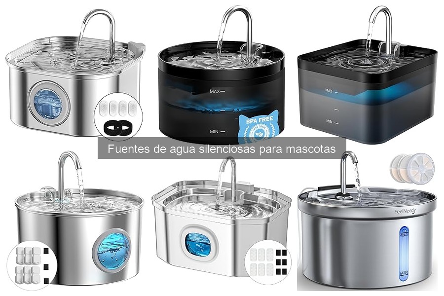 Comparativa: Fuentes de Agua Silenciosas vs. Tradicionales