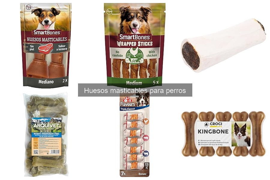 Comparativa Huesos Masticables Naturales vs. Sintéticos