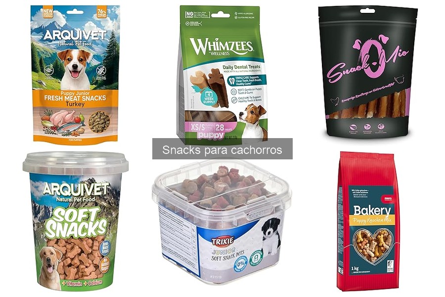 Comparativa: Snacks para Cachorros vs. Adultos