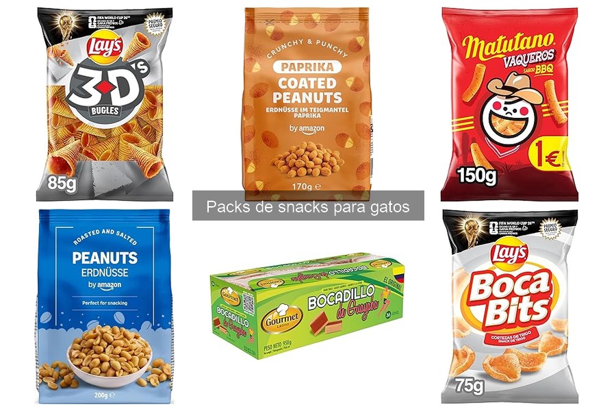 Consejos para usar packs de snacks para gatos de forma saludable