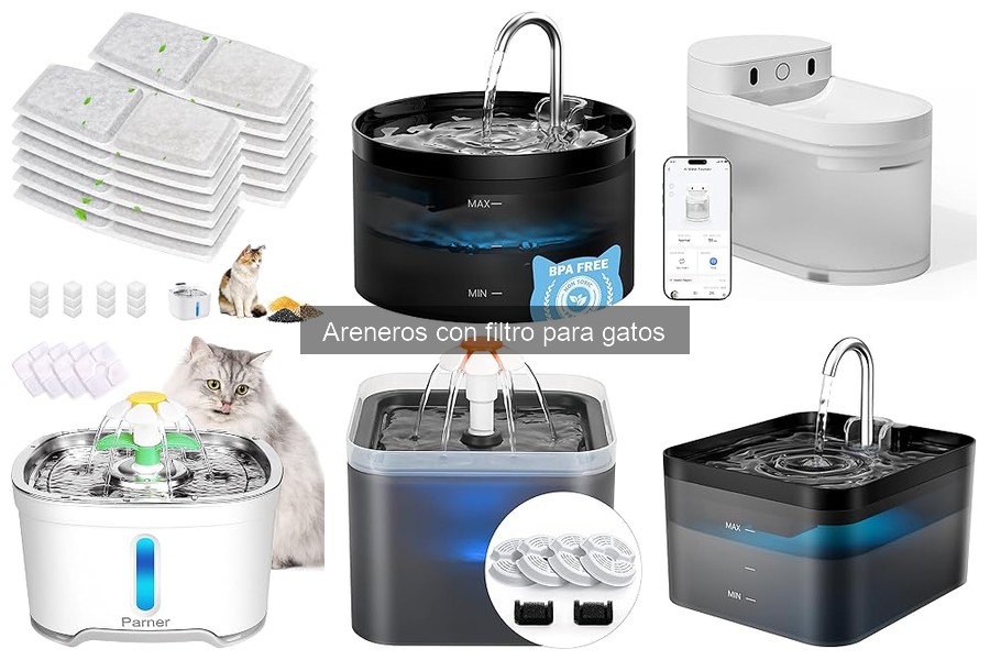 Dónde comprar areneros con filtro para gatos a buen precio