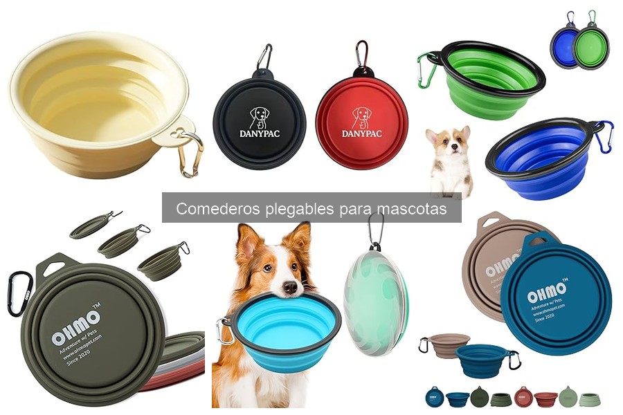 Dónde comprar comederos plegables para mascotas y ofertas