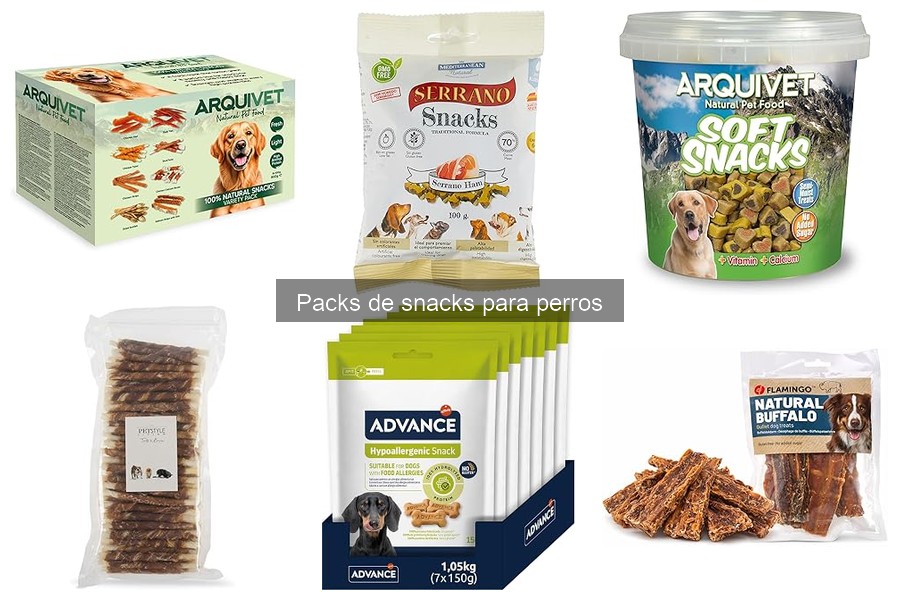 ** Dónde comprar packs de snacks para perros a buen precio