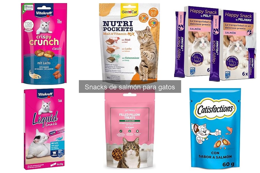 Dónde comprar snacks de salmón para gatos a buen precio
