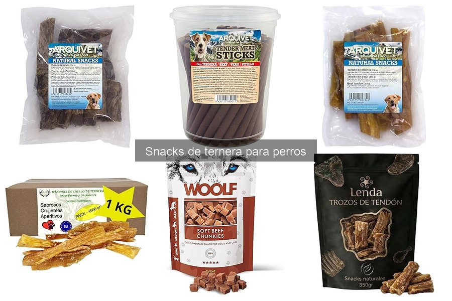 Dónde comprar snacks de ternera para perros al mejor precio
