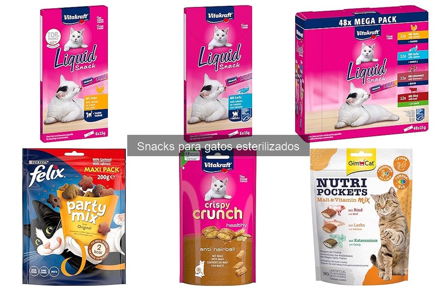 Dónde comprar snacks para gatos esterilizados en línea