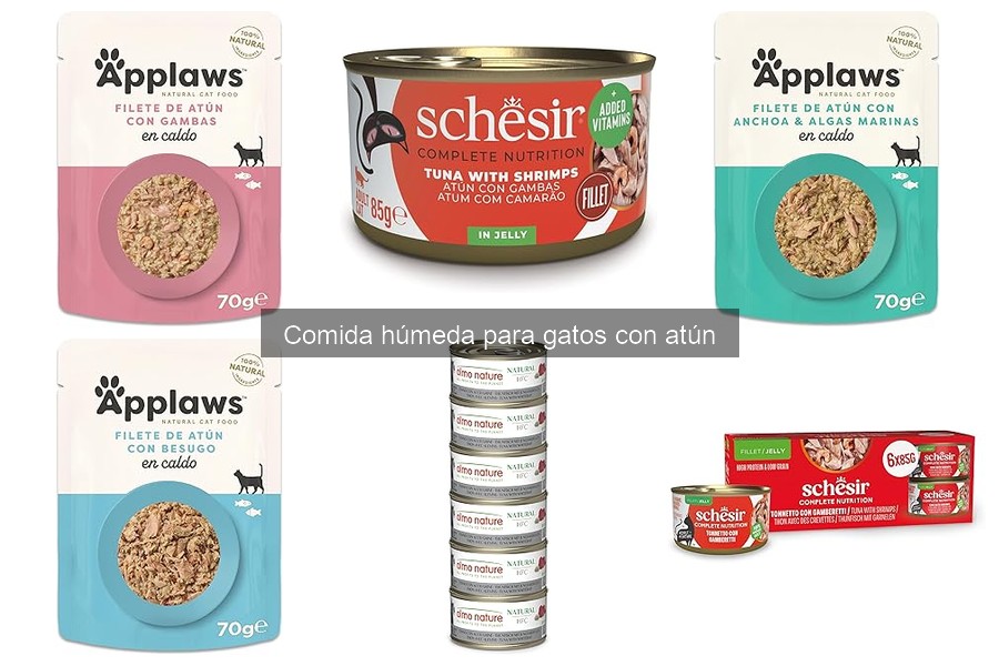 ** Efectos de la comida húmeda con atún en la salud de los gatos