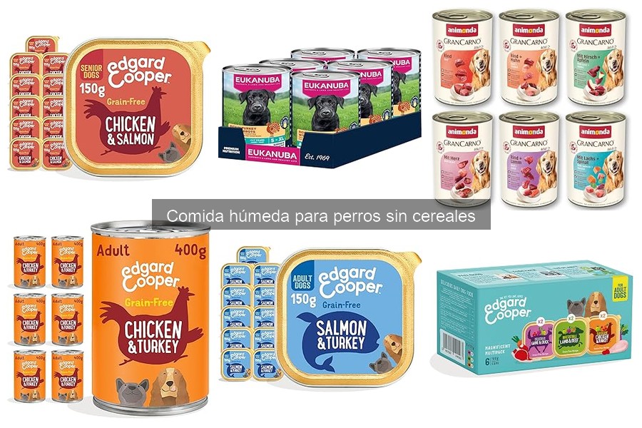 Efectos secundarios de la comida húmeda para perros sin cereales