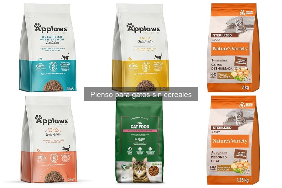 Efectos secundarios del pienso sin cereales en gatos