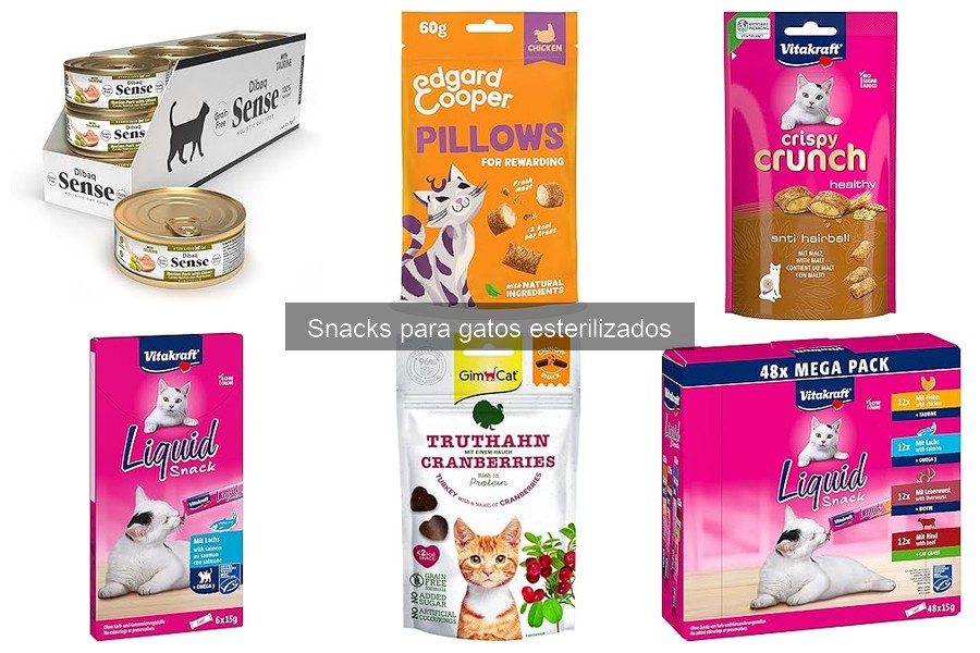 Errores comunes al dar snacks a gatos esterilizados