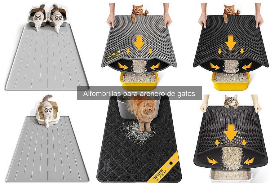 Errores comunes al usar alfombrillas para arenero de gatos
