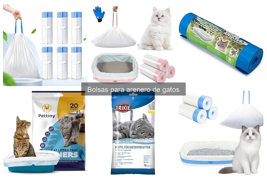 ** Errores comunes al usar bolsas para arenero de gatos