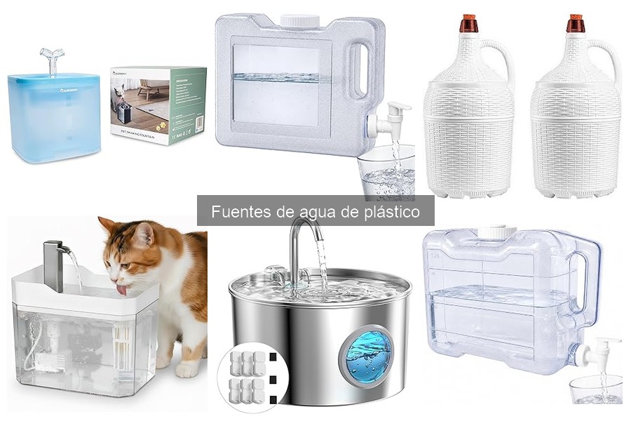 Errores comunes al usar fuentes de agua de plástico para mascotas