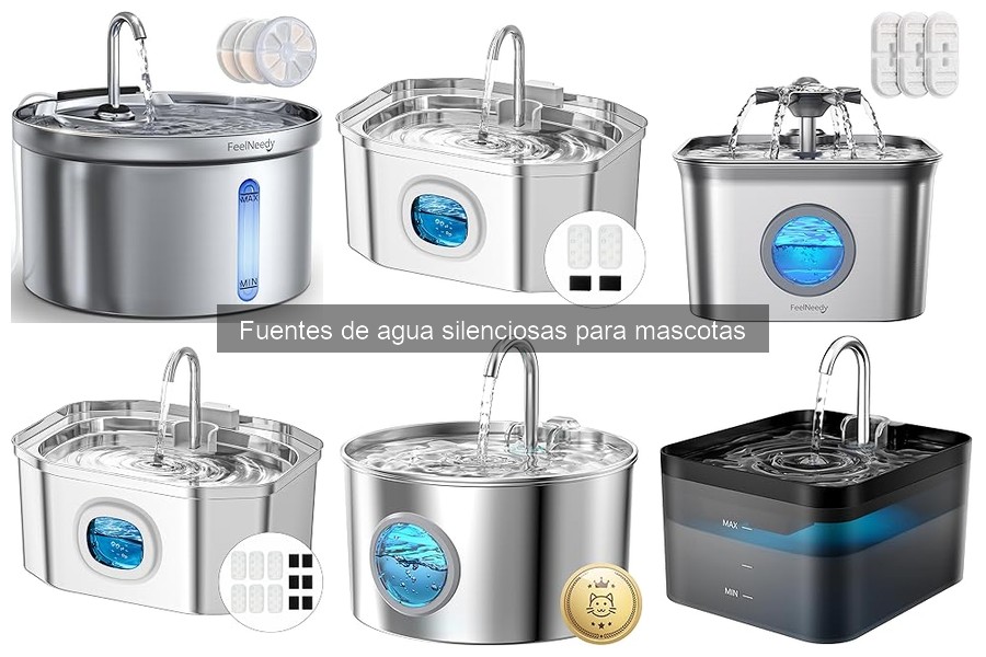 Fuentes de Agua Silenciosas para Mascotas: ¿Son Seguras?