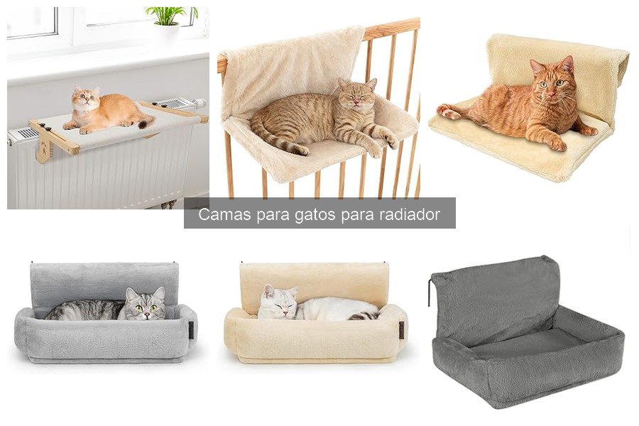 Guía de compra de camas para gatos para radiador