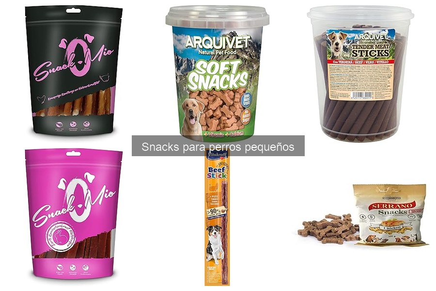 Guía de Compra de Snacks para Perros Pequeños: Mejores Opciones