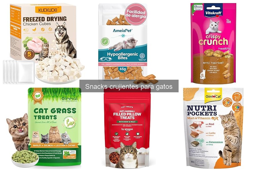 Impacto de los Snacks Crujientes en la Salud Dental de Gatos