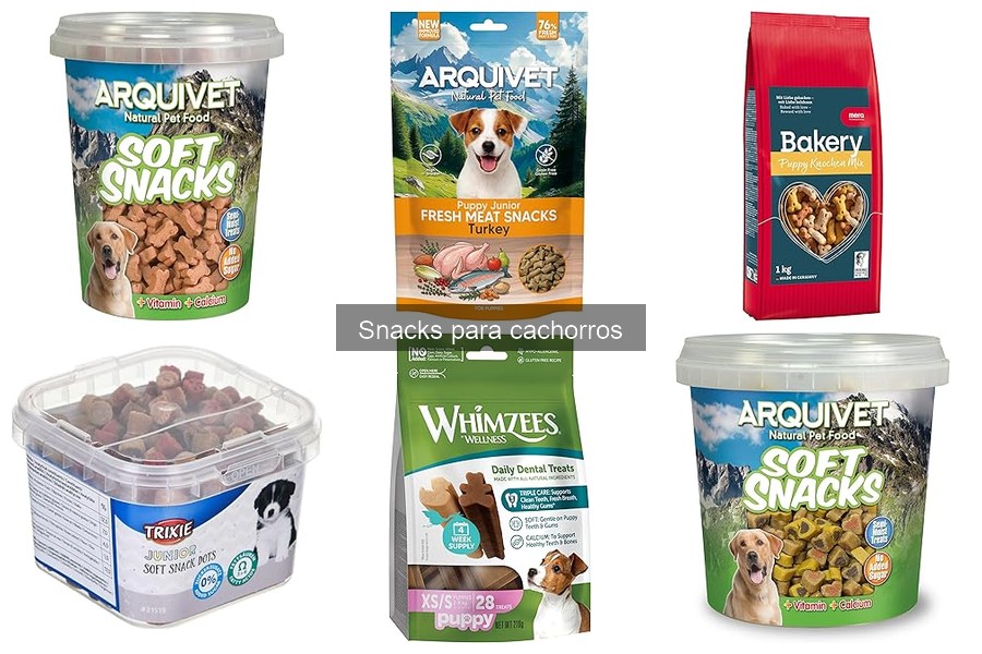 Impacto de los Snacks en el Entrenamiento de Cachorros