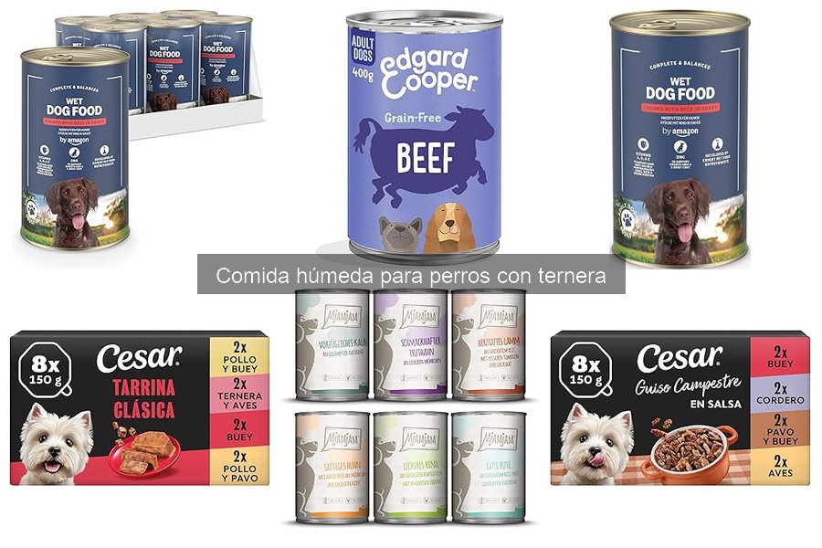 Ingredientes Clave de la Comida Húmeda para Perros con Ternera