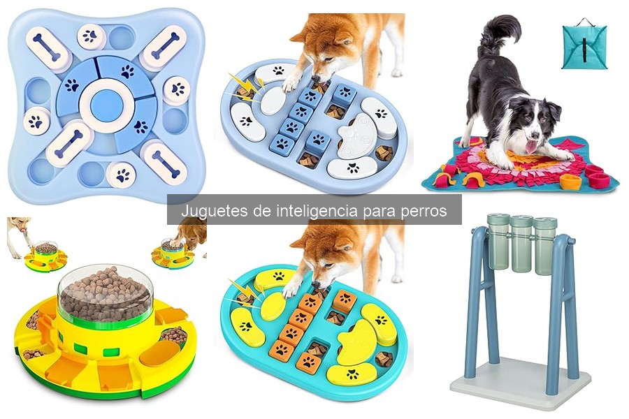 Juguetes de inteligencia para perros con ansiedad: mejores opciones
