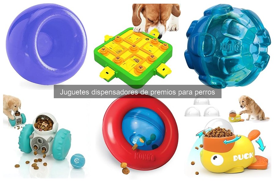 Juguetes dispensadores de premios para perros: ¿Qué son y beneficios?