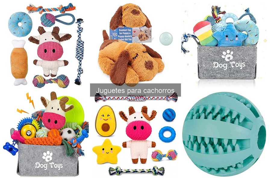 Juguetes para cachorros a buen precio: dónde comprarlos