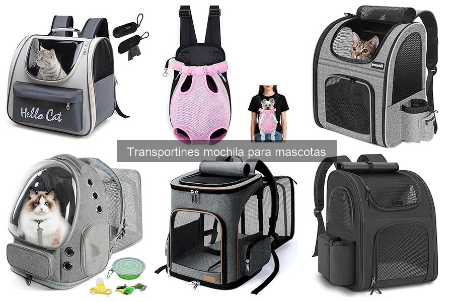 Mantenimiento de transportines mochila para mascotas
