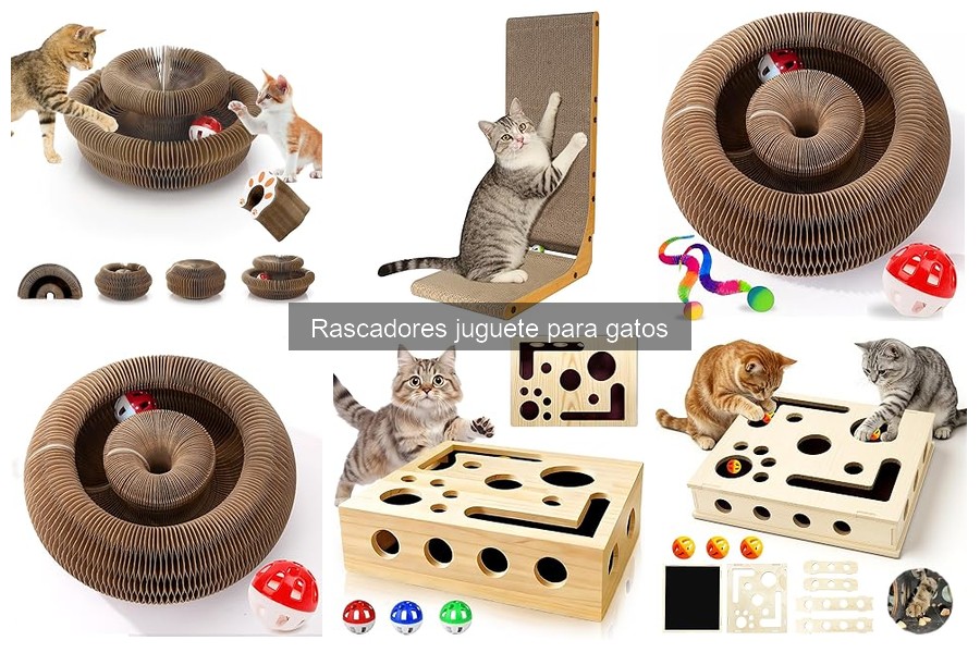 Mantenimiento y limpieza de rascadores juguetes para gatos