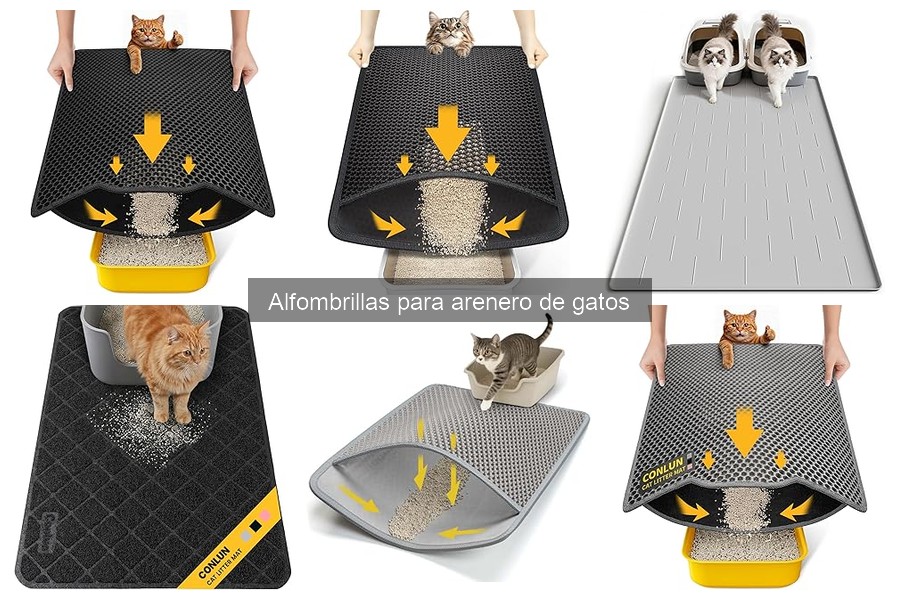 Mejores alfombrillas para arenero de gatos en 2023