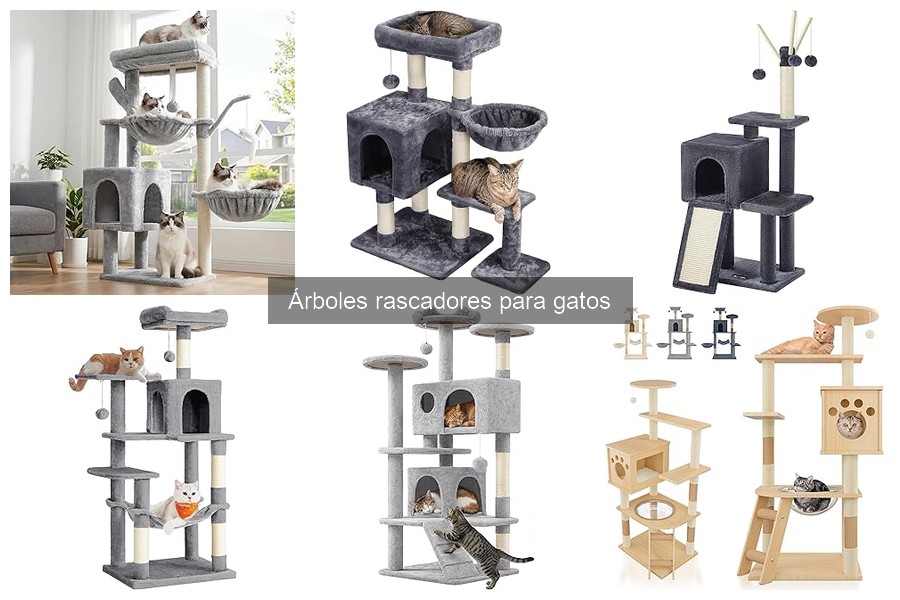 Mejores árboles rascadores para gatos grandes en 2023