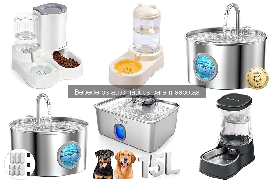 Mejores bebederos automáticos para perros y gatos en 2023