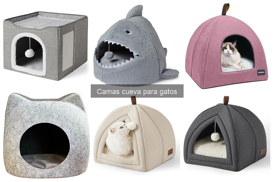 Mejores camas cueva para gatos en 2023: comparativa y opiniones
