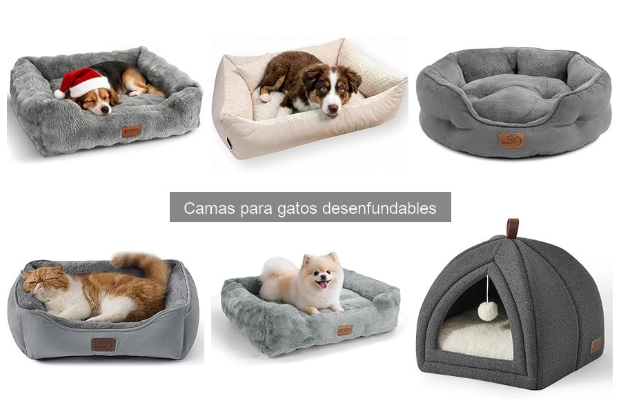 Mejores camas desenfundables para gatos en 2023