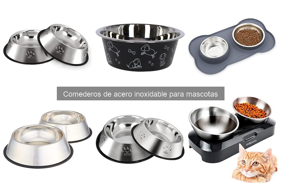 Mejores comederos de acero inoxidable para perros grandes