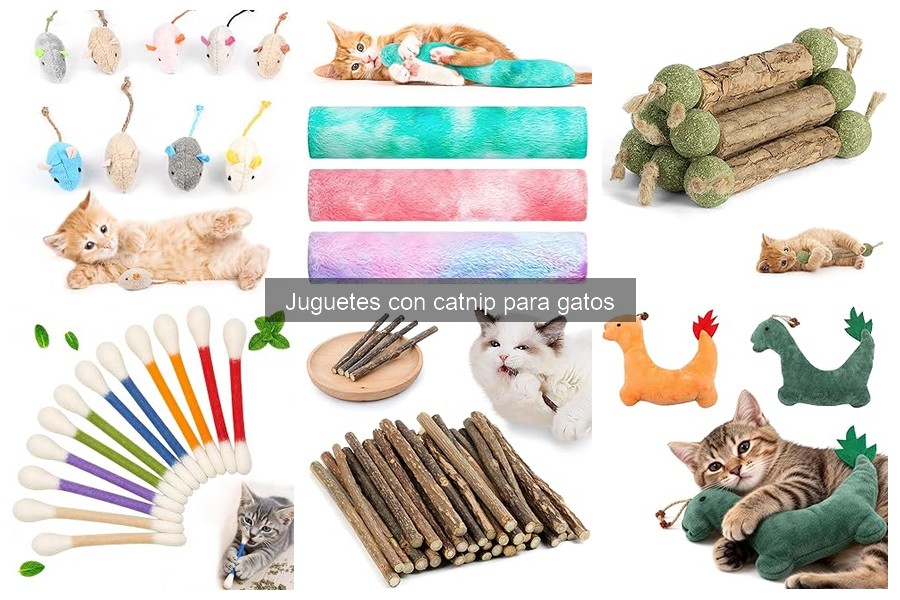 Mejores juguetes con catnip para gatos en 2023