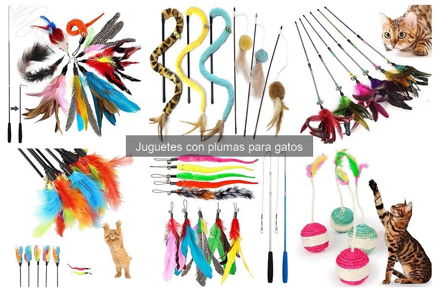 Mejores juguetes con plumas para gatos según su edad
