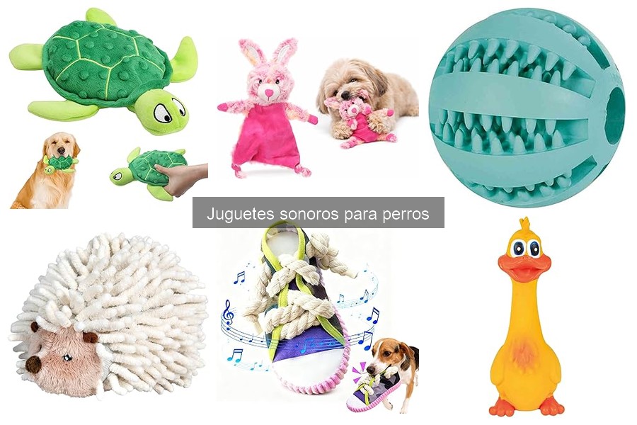 Mejores juguetes sonoros para perros grandes: guía 2023