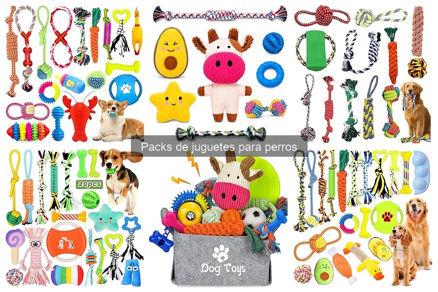 Mejores lugares para comprar packs de juguetes para perros