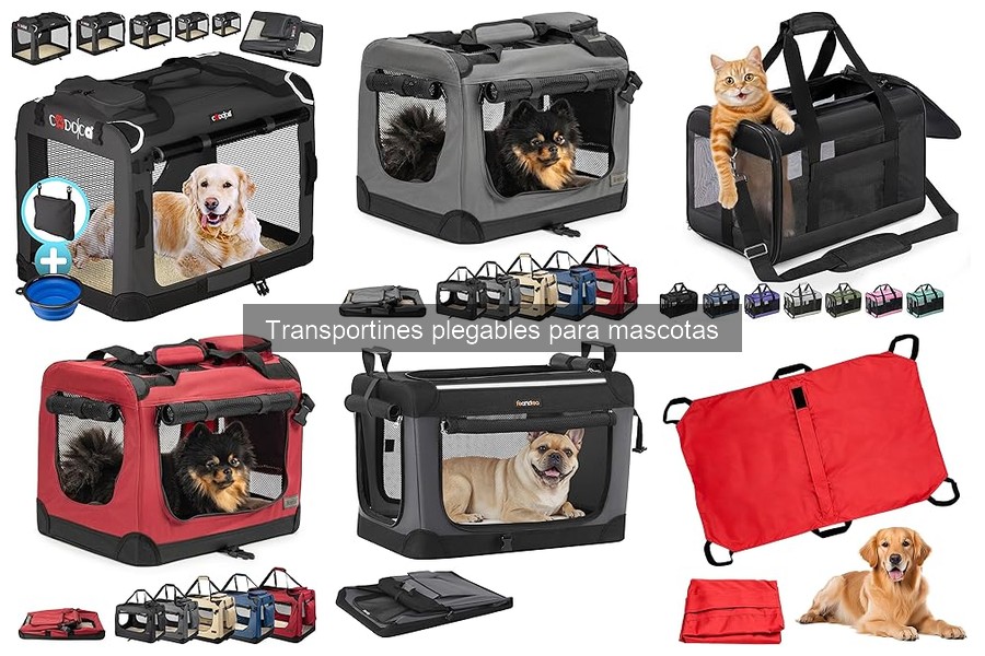 Mejores marcas de transportines plegables para mascotas